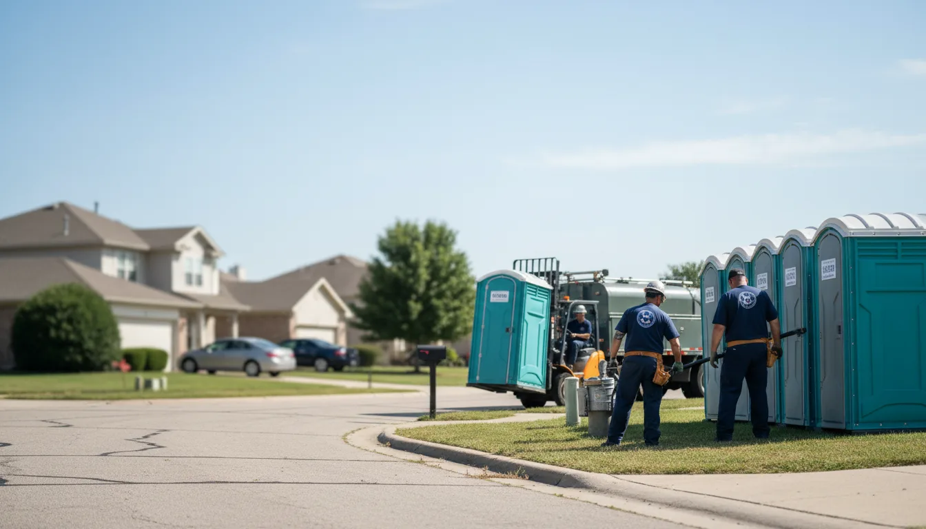 Porta Potty Rental in State Line, IN near me